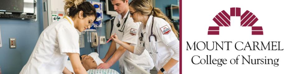Mount Carmel College of Nursing banner